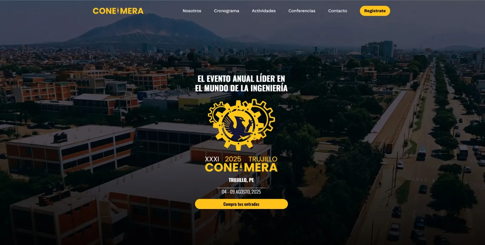 Plataforma oficial de CONEIMERA 2025